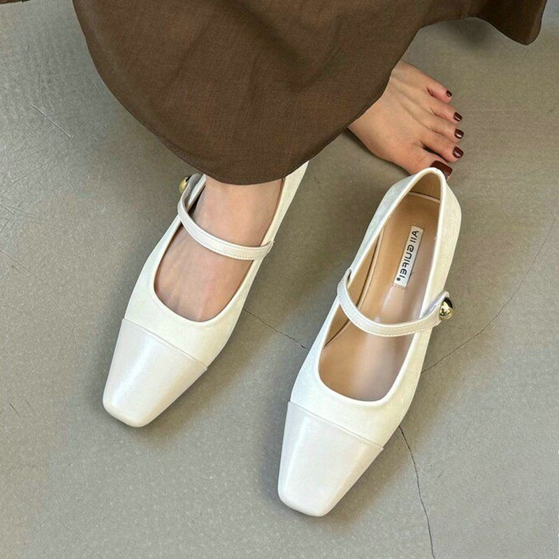 メアリージェーンシューズ女性用エレガントチャンキーシューズド - Sandals のレビューと価格