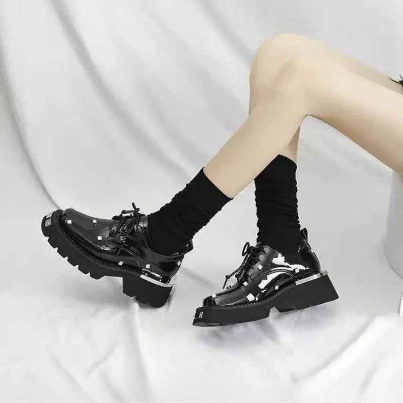 女性ローファークリスタルプラットフォーム分厚いメアリージェー - Sandals のレビューと価格
