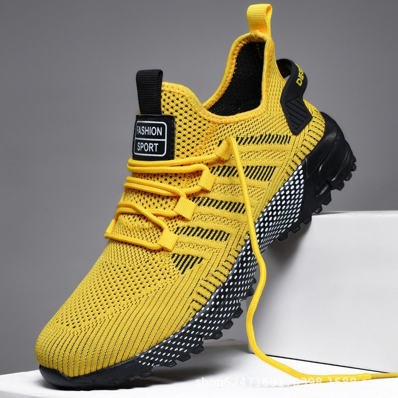 男性用ランニングシューズ屋外通気性男性スニーカー軽量男性テニ - Shock Absorbing Gym Trainers のレビューと価格