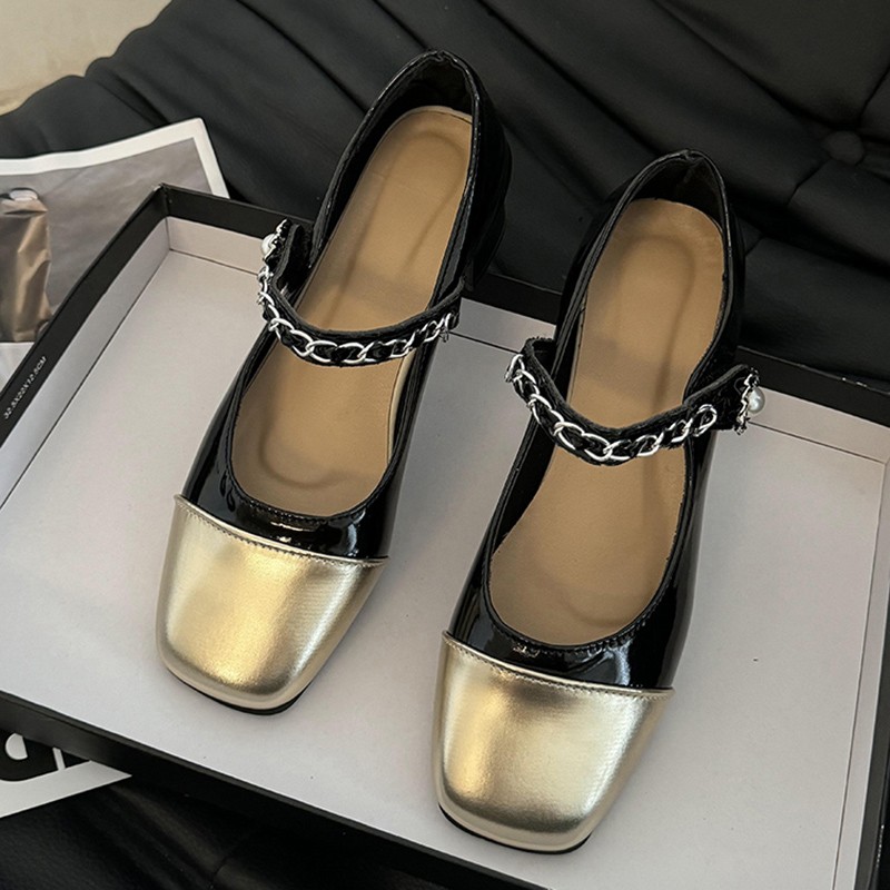 2026年 パールクラスプ 厚底ハイヒール ブラック ホワイ - Sandals のレビューと価格