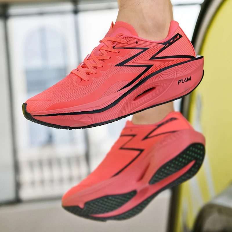 ランニングシューズ カーボンボード 特殊マラソン メンズ ス - Breathable Mesh Athletic Shoes のレビューと価格