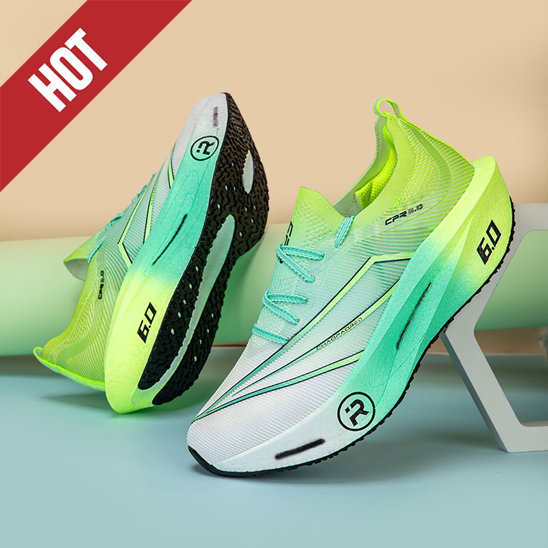 ランニングシューズ カーボンボード エアクッション マラソン - Breathable Mesh Athletic Shoes のレビューと価格