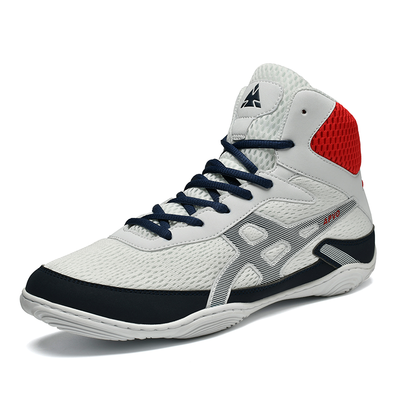 男女兼用軽量レスリングトレーナーシューズ、衝撃吸収滑り止め屋 - Shock Absorbing Gym Trainers のレビューと価格