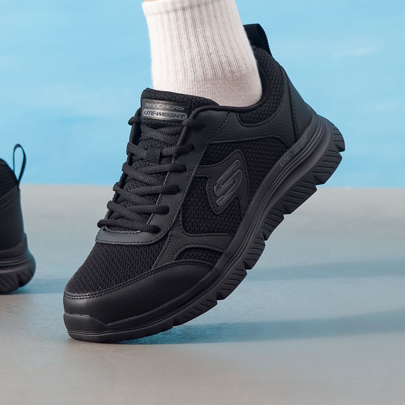 スケッチャーズ メンズシューズ オリジナル ローカット 軽量 - Lightweight Road Running Shoes のレビューと価格