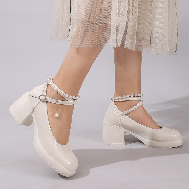 レディース パンプス シューズ ファッション クロスストラッ - Women'S Shoes のレビューと価格