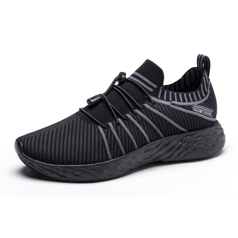 ONEMIX 防水黒ランニングシューズ男性通気性トレーニング - Waterproof Goretex Running Shoes のレビューと価格