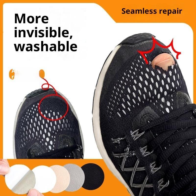 ホットセール！粘着式靴穴補修パッチ、接着剤不要、洗濯可能、メ - Sneakers のレビューと価格