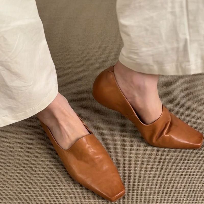 レトロフラットローファー レディース スリッポン ブリティッ - Women'S Shoes のレビューと価格